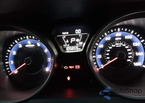 2016 Hyundai Elantra Se из США, поврежденный, VIN 5NPDH4AE9GH738551